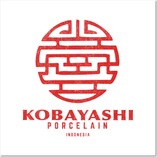 Kobayashi Porcelain Indonesia - vintage logo Posters and Art